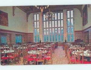 Pre-1980 TUDOR ROOM RESTAURANT AT INDIANA UNIVERSITY Bloomington IN G8393