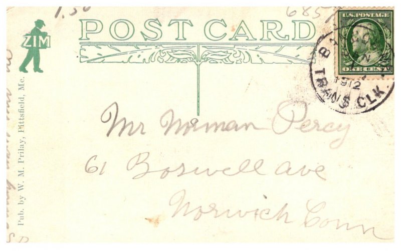 Steamer in Penobscot River maine