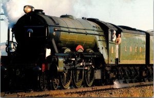 VINTAGE POSTCARD THE FLYING SCOTSMAN COAL-FIRED LNER 4-6-2 CALIFORNIA 1971