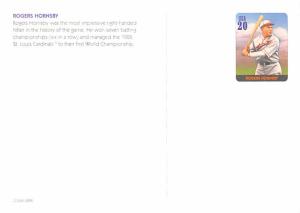 Rogers Hornsby - Baseball