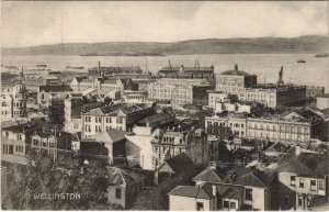 PC NEW ZEALAND, WELLINGTON, GENERAL VIEW, Vintage Postcard (B41397)