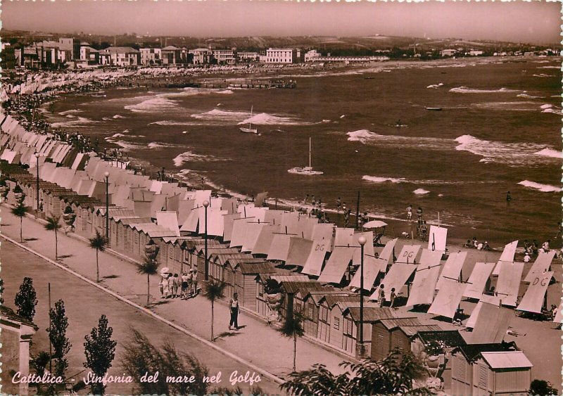 Italy Cattolica Sinfonia del mare nel Golfo Postcard