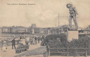 uk14650 lifeboat memorial margate real photo uk