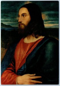 Postcard - The Saviour By Tiziano, Pitti Gallery - Florence, Italy