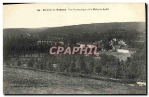 Old Postcard Environs de Rennes Panoramic View of the Stop of Laille