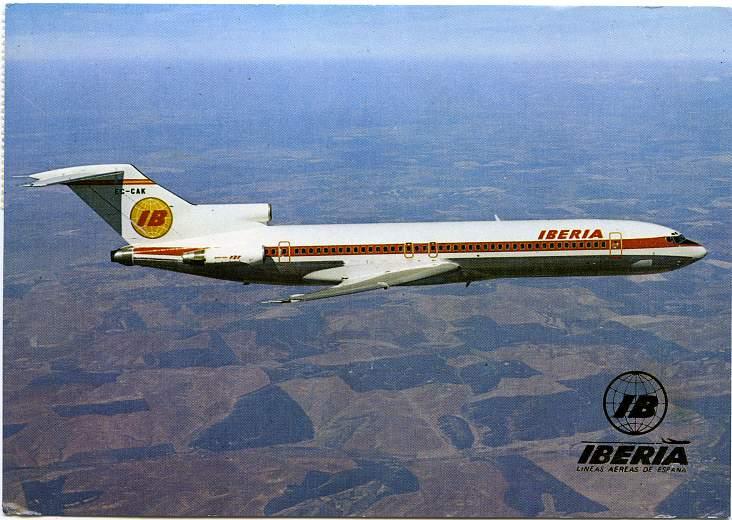 Boeing 727/256 - Spanish Airliner - Iberia - Lineas Aereas de Espana