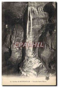 Old Postcard Betharram Caves Saint Pierre Twist