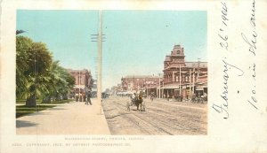 Postcard Arizona Phoenix Washington Street Detroit Photographic 23-1912