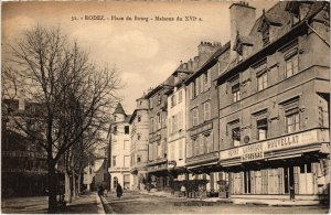 CPA RODEZ - Place du Bourg - Maisons du XVIe siécle (113182)