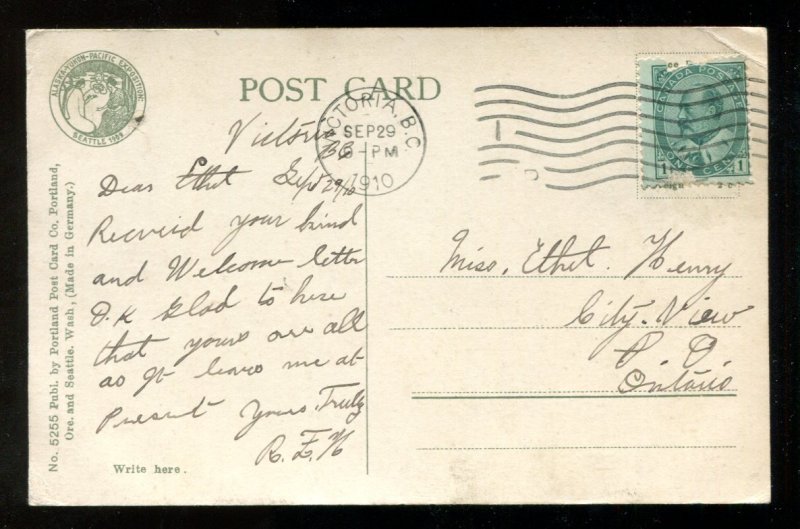 dc729 - Steamer PRESIDENT 1910 California. Postcard
