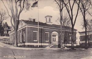 Post Office Plymouth New Hampshire