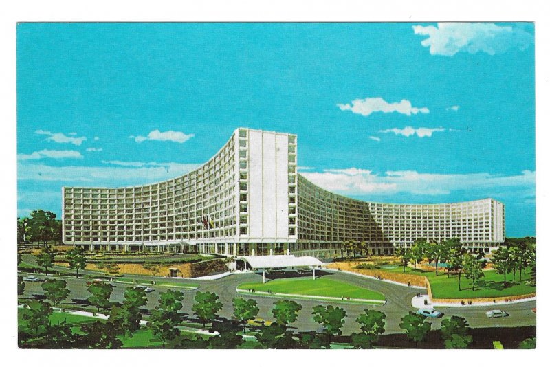 Hilton Hotel Washington DC Vintage Curteich Postcard (
