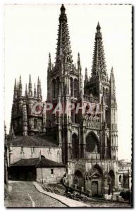 Old Postcard Burgos The Cathedral