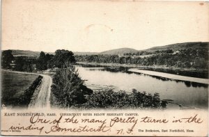 Postcard MA East Northfield Raphael Tuck No.2135 - Connecticut River 1906 L6
