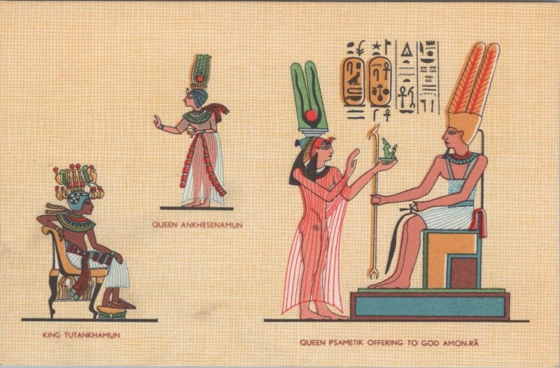 Egypt Postcard - Egyptian History, Gods and Kings Series Ref.RS30771 