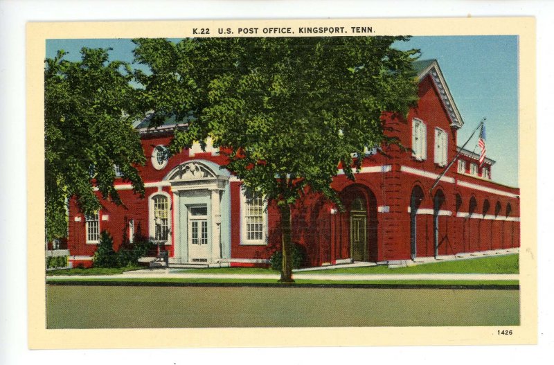 TN - Kingsport. U. S. Post Office