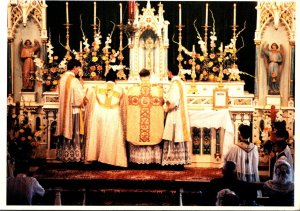 Kansas St Mary's Academy & College First Solemn Mass Of Reverand Todd An...