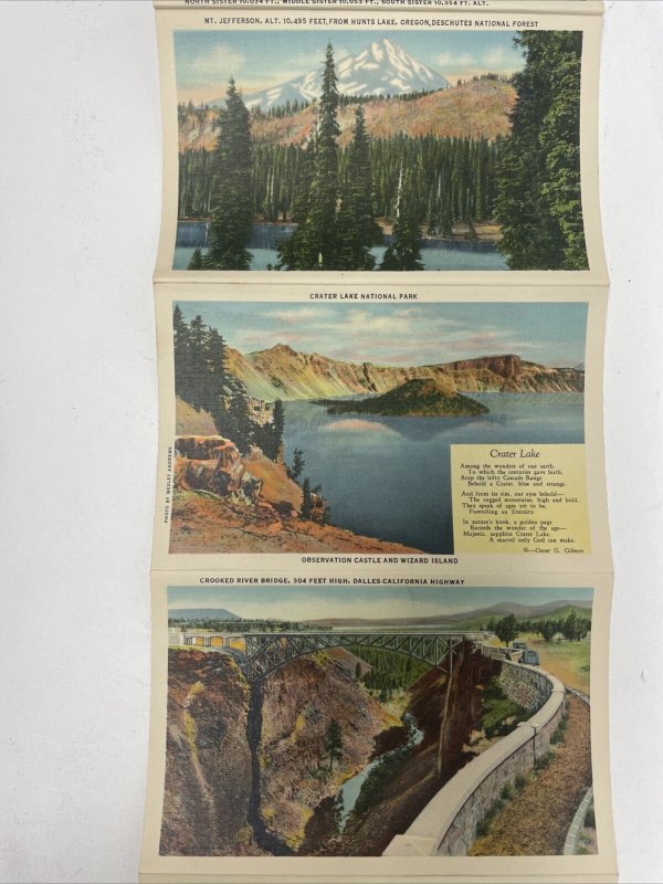 Scenic Oregon Postcard Booklet - 18 Photos