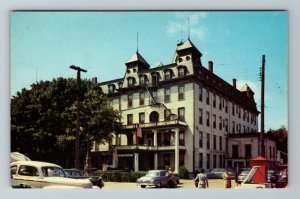 Alexandria Bay NY-New York, Crossmon Hotel, Advertising Vintage Chrome Postcard 
