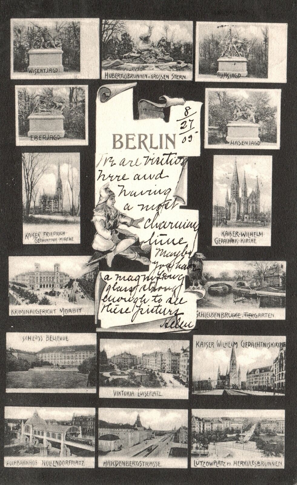 Vintage Postcard 1905 Berlin Historical Landmarks Buildings And ...