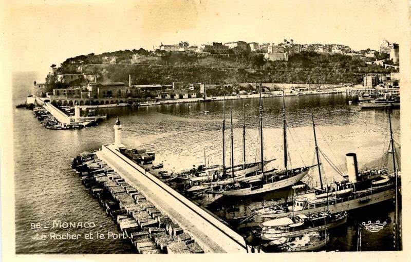 Monaco - The Port - RPPC