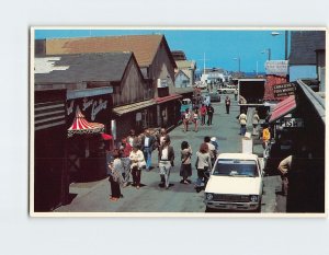 Postcard Fisherman's Wharf Monterey California USA