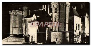 Postcard Modern Saumur Chateau Brightens