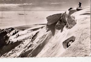 BF17080 feldberg schwarzwald auf dem seebuck uberm ski  germany front/back image