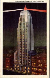 Postcard BUILDING SCENE Fort Wayne Indiana IN AK7586