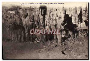 Old Postcard Arcy On Cury Caves room butchery