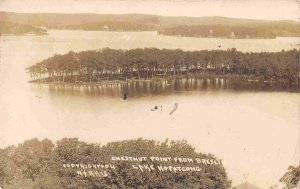 Chestnut Point Breslin Lake Hoptacong New Jersey 1913 RPPC Real Photo postcard