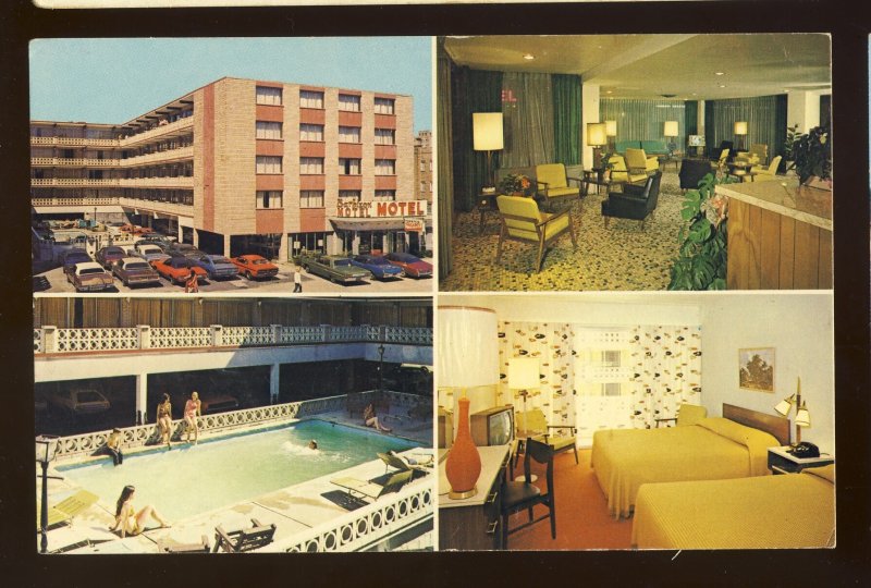 Atlantic City, New Jersey/NJ Postcard, The Barbizon Motel, Multi-View