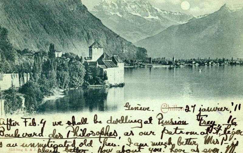 Switzerland - Geneva. Chillon Castle