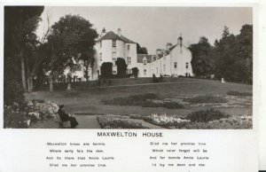 Scotland Postcard - Maxwelton House - Dumfriesshire - Ref TZ1260