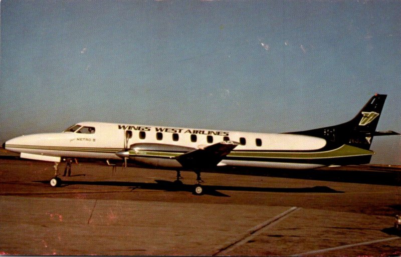 Airplanes Wings West Airlines Swearingen Metro III