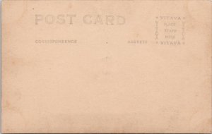 RPPC Young Woman With Certificate c1930 Postcard G25