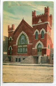 First Presbyterian Church Trinidad Colorado 1910c postcard