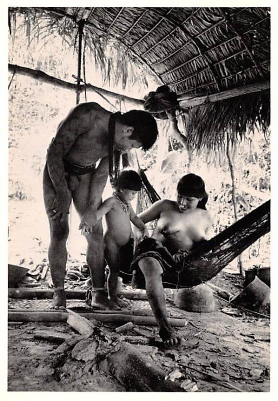 Cornell Capa - Amahuaca Family, Peru