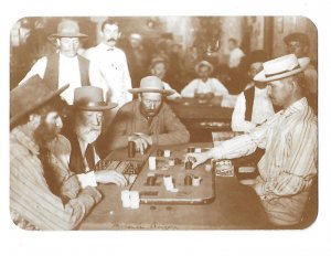 Saloon Gambling Morenci Arizona Mining Town   4 by 6 Card