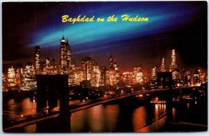 Postcard - Baghdad on the Hudson - New York City, New York