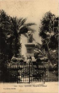 CPA AJACCIO - Statue du 1er Consul CORSE (711200)