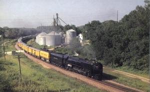 Union Pacific Steam Locomotive #844 - Logan, Iowa