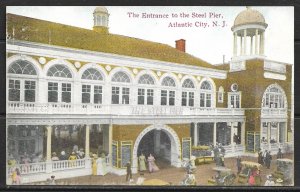 New Jersey, Atlantic City - Entrance To The Steel Pier - [NJ-127]