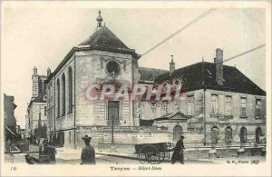 Postcard Old Troyes Hotel Dieu