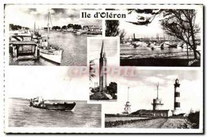 Ile d & # 39Oleron - Phare Old Postcard