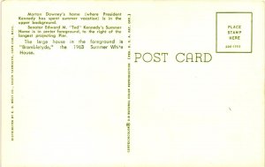 Vintage Postcard- Squaw Island, Hyannis Port, Cape Cod.