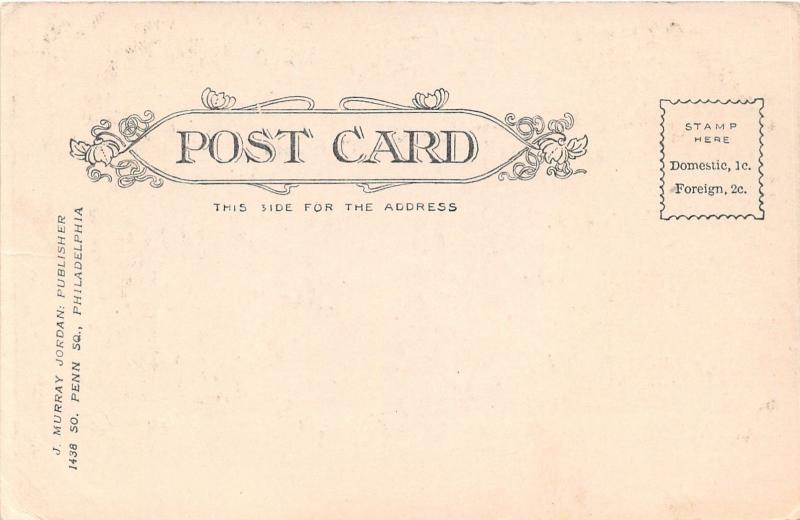 Wilkes-Barre Pennsylvania~Panoramic View Overlooking City~c1905 B&W Postcard