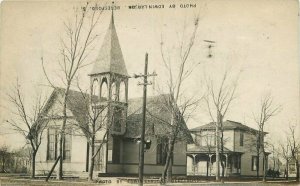 Beresford South Dakota Congregational Church C-1910 RPPC Photo Postcard 3628