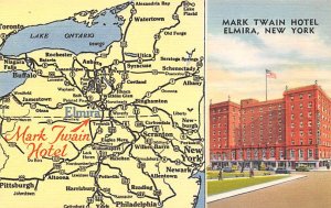 Mark Twain Hotel Elmira, New York, USA Unused 