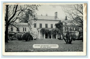 1951 Future Governor's Mansion of New Jersey NJ Houston Texas TX Postcard 